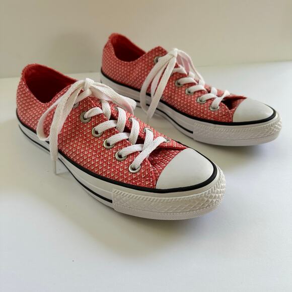 Converse Chuck Taylor All Star Low Top Sneakers Coral Print - Picture 3 of 16